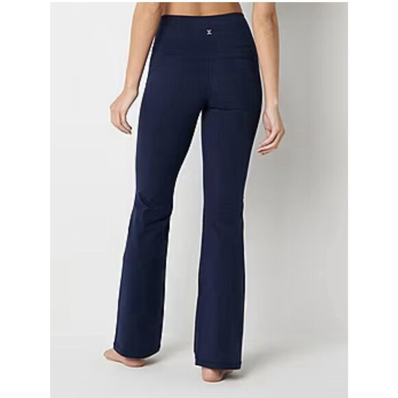 NWT Xersion Ever perform Bootcut Legging Quick Dri  Size XL Navy Blue Platoon - Picture 2 of 7